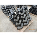 ductile cast iron pipe elbow fitting double socket 11.25 22.5 30 45 60 90 degree  pipe bend elbow brace